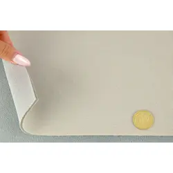 Автотканина стельова Lacost D58, колір світло-сірий на поролоні, товщина 4мм, ширина 170см, Туреччина