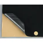 Карпет велюровий Lux чорний для авто самоклейка, лист 58х100см Мініатюра 4