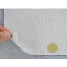 Автотканина стельова 1021/1 оригінальна на поролоні, колір світло-сірий теплий, товщина 3мм, ширина 156см