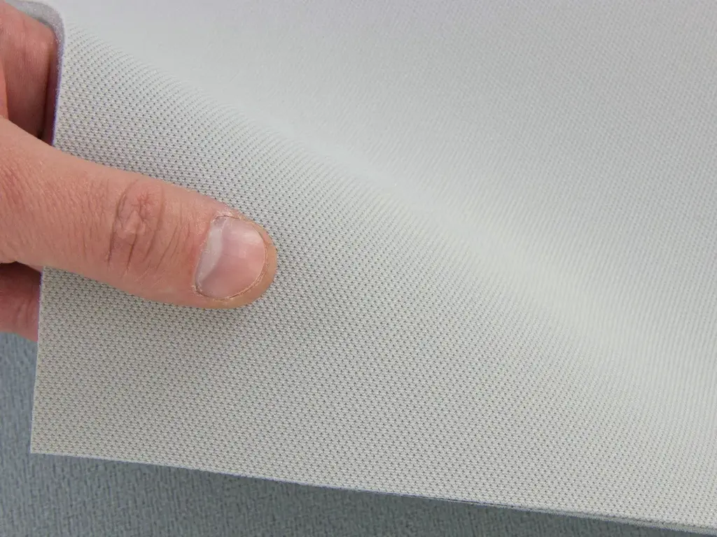 Автотканина стельова 1021/1 світло-сіра на поролоні, 3 мм (ширина 156 см) Додаткове фото 2