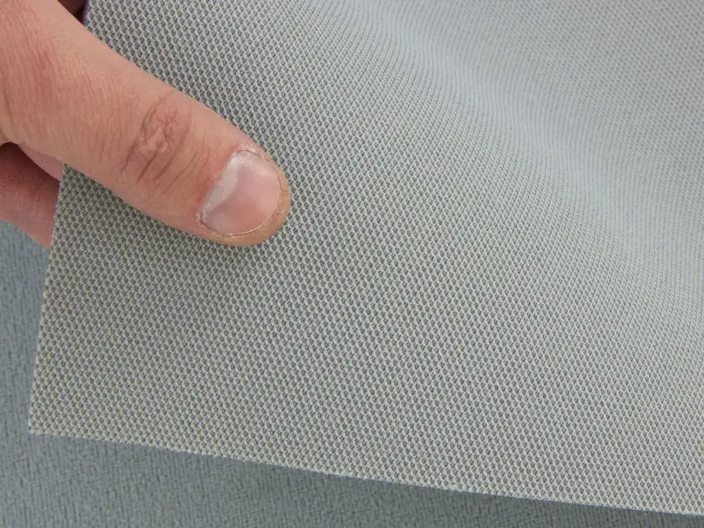 Автотканина стельова 1513, сіра, поролон 3мм, ширина 158см