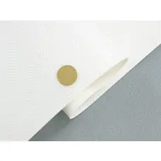 Термовініл білий TK-12n White псевдо-перфорований для перетяжки дверних карт, стійок на каучуковій основі, ширина 140см