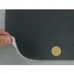 Автотканина стельова KL-68, графітова, поролон 3мм з сіткою, ширина 167см Мініатюра 3