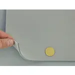 Автотканина стельова KL-52, сіра, поролон 3мм з сіткою, ширина 167см Мініатюра 3