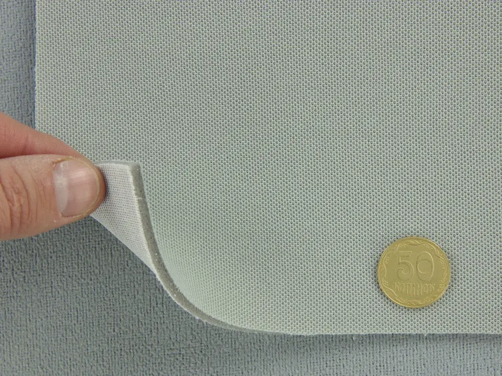 Автомобільна стельова тканина KL-62 на поролоні з сіткою