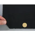 Автовелюр чорний LIRA-17020 без основи для перетяжки пластикових деталей Мініатюра 3