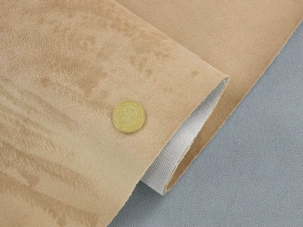 Автовелюр стельовий LIRA-p17005 бежевий - 1,5 м ширина