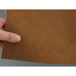 Алькантара Lycra p16015 темно-коричнева, на поролоні 3мм і сітці, ширина 150см (Туреччина)