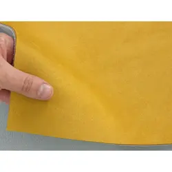 Алькантара Lycra p16014 гірчична, на поролоні 3мм і сітці, ширина 150см (Туреччина)