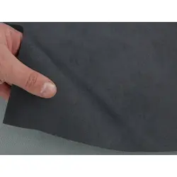 Алькантара Lycra 16017 темно-сіра, без основи, ширина 150см (Туреччина)