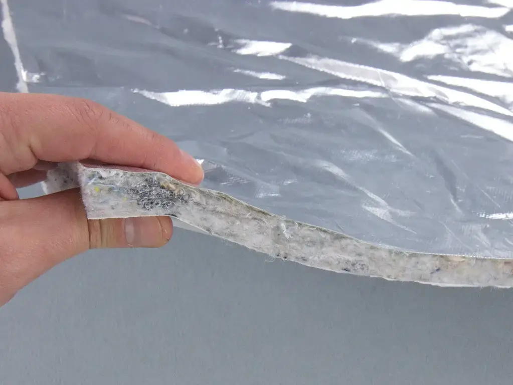 Термостійка шумоізоляція FSV-12K 100х50см, товщина 12мм з самоклеючим шаром для підкапотного простору