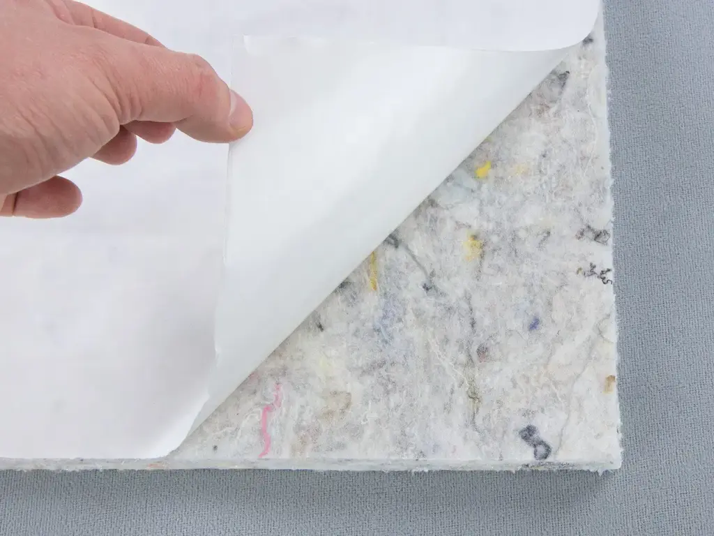 Термостійка шумоізоляція FSV-12K 100х100см, товщина 12мм з самоклеючим шаром для підкапотного простору