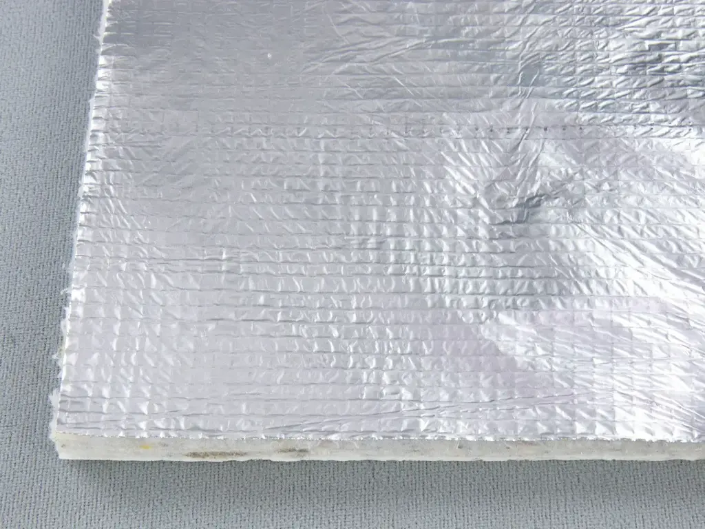 Шумоізоляція фольгована VOF-12K з повсті, 100×50см, товщина 12мм