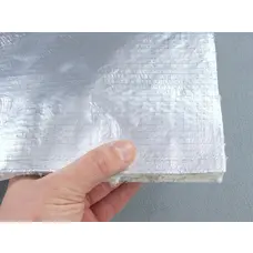 Шумоізоляція для авто повстяна фольгована VOF-12K, вологостійка, самоклейка, 100×100см, товщина 12мм