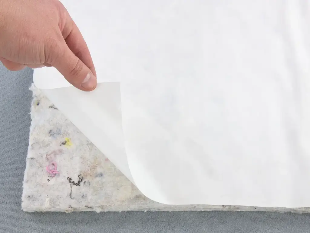 Шумоізоляція фольгована VOF-12K з повсті, 100×100см, товщина 12мм