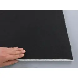 Шумо-звукоізоляція повстяна НВ-14K, ламінована нетканкою, 100х50см, товщина 14 мм, самоклейка