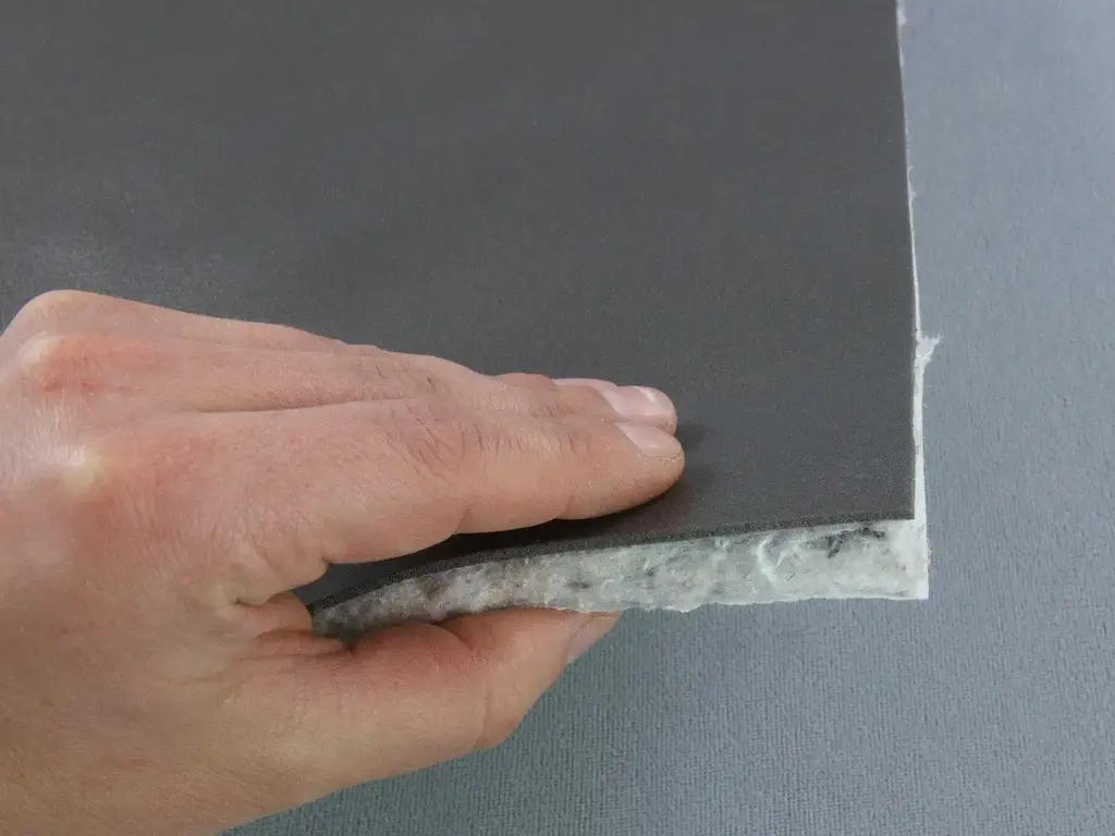 Шумоізоляція повстяна ІВ-14K, товщина 14 мм, лист 100×50 см