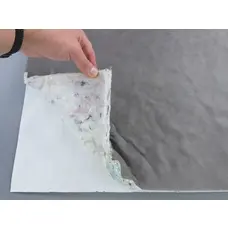 Шумо-звукоізоляція повстяна НФВ-12К, ламінована флізеліном, товщина 12мм, самоклейка, лист 50х100 см