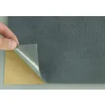 Карпет велюровий Standart темно-сірий для авто самоклейка, лист 75х100см Мініатюра 4