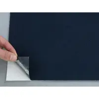 Карпет-самоклейка Standart велюровий темно-синій, для авто, товщина 2мм, щільність 220г/м2, лист 75х100см