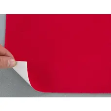 Карпет велюровий Standart червоний для авто самоклейка, лист 150х100см