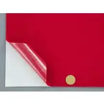 Карпет велюровий Standart червоний для авто самоклейка, лист 150х100см Мініатюра 4