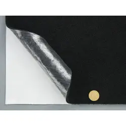 Карпет автомобільний Ultraflex чорний, самоклейка, товщина 5мм, щільність 490 г/м2, лист 102х100см