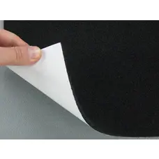 Самоклеючий Карпет Ultraflex чорний для Авто та Інших Застосувань, лист 102х100см