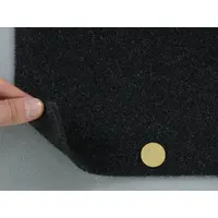 Автомобільний ковролін Ultraflex графітовий, тягучий, щільність 490г/м2, товщина 5мм, ширина 205см