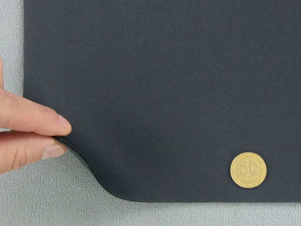 Підкладка неопрен 2мм графітова під вініл для торпеди та карт 1,50м