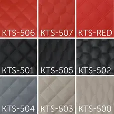 Термостьобаний шкірзам на синтепоні, поролоні та флізеліні