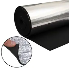 Фольгований спінений каучук, на відріз з рулону