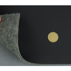 Автошкірзам на поролоні та повсті, чорна гама