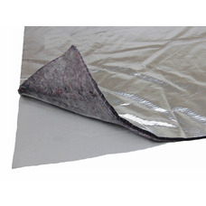 Вологостійка фольгована повстяна шумоізоляція з тепловідбивним ефектом Вологостійка фольгована повстяна шумоізоляція з тепловідбивним ефектом